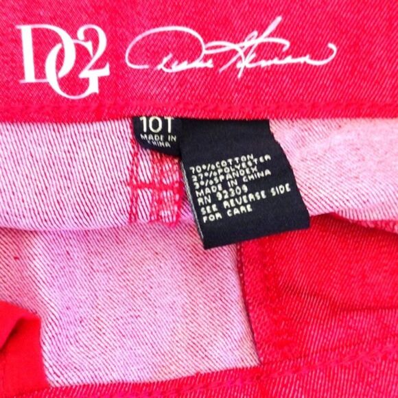 CONSIGNMENT! NWT Diane Gilman Red Jeans Size 10T! - Picture 2 of 12